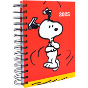 Foto de Agenda Juvenil Danpex Snoopy Roja Dia Por Pagina 2025 