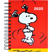 Foto de Agenda Juvenil Danpex Snoopy Roja Dia Por Pagina 2025 