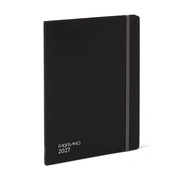 Foto de Agenda Juvenil FAD Ispira 14.5x20.5 cm Semana Vista 2027 Negro 