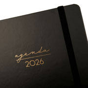 Foto de Agenda Juvenil Finocam Alma Black 17X22Cm Semana A La Vista 26 