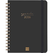 Foto de Agenda Juvenil Finocam Alma Black 17X22Cm Semana A La Vista 26 