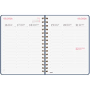 Foto de Agenda Juvenil Finocam Alma Blue 17X22Cm Semana A La Vista Vertical 26 