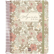 Foto de Agenda Juvenil Finocam Cloe Marron 17X21Cm Día Por Página 26 