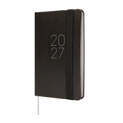 Foto de Agenda Juvenil Finocam Flexi Lisa 8x12 cm Negro Semana Vista Horizontal 2027 