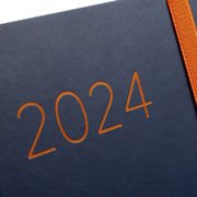 Foto de Agenda juvenil Finocam Lisa 12X17cm Azul 