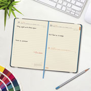 Foto de Agenda juvenil Finocam Lisa 12X17cm Negro 
