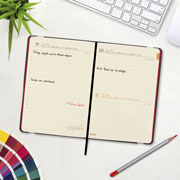 Foto de Agenda juvenil Finocam Lisa 12X17cm Rojo 