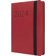 Foto de Agenda juvenil Finocam Lisa 12X17cm Rojo 