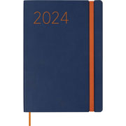 Foto de Agenda juvenil Finocam Lisa 12X21cm Azul 