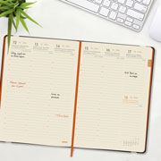 Foto de Agenda juvenil Finocam Lisa 12X21cm Azul 
