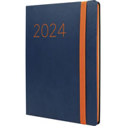 Foto de Agenda juvenil Finocam Lisa 12X21cm Azul 