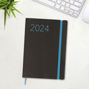 Foto de Agenda juvenil Finocam Lisa 15X21cm Negro 