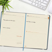 Foto de Agenda juvenil Finocam Lisa 15X21cm Negro 