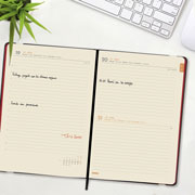 Foto de Agenda juvenil Finocam Lisa 15X21cm Rojo 