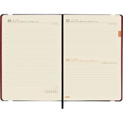 Foto de Agenda juvenil Finocam Lisa 15X21cm Rojo 