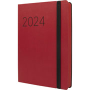 Foto de Agenda juvenil Finocam Lisa 15X21cm Rojo 
