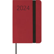 Foto de Agenda juvenil Finocam Lisa 9X13cm Rojo 