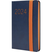 Foto de Agenda juvenil Finocam Lisa 9X13cm Zul 