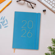 Foto de Agenda Juvenil Finocam Lisa Azul 15X21Cm Día Por Página 26 