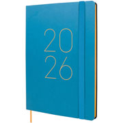Foto de Agenda Juvenil Finocam Lisa Azul 15X21Cm Semana A La Vista Vertical 26 