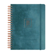 Foto de Agenda Juvenil Finocam Optimal 18x25 cm Azul Dia por Pagina 2027 