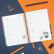 Foto de Agenda Juvenil Finocam Talkual Aqui 18X22Cm Semana A La Vista Horizontal 26 