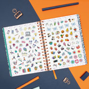 Foto de Agenda Juvenil Finocam Talkual Aqui 19X22Cm Día Por Página 26 