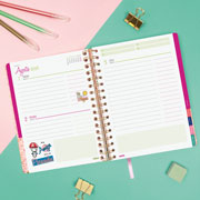 Foto de Agenda Juvenil Finocam Talkual Oro 18X22Cm Día Por Página 26 