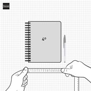 Foto de Agenda Juvenil Finocam Talkual Oro 18X22Cm Semana A La Vista Horizontal 26 