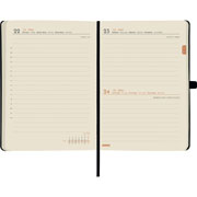 Foto de Agenda juvenil Finocam Textura 12X17cm Negro 