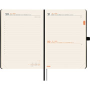 Foto de Agenda Juvenil Finocam Textura Negro 12X17Cm Día Por Página 26 
