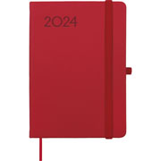 Foto de Agenda juvenil Finocam Textura Rojo 