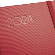 Foto de Agenda juvenil Finocam Textura Rojo 