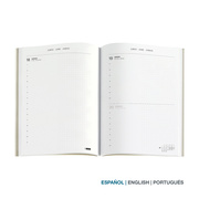 Foto de Agenda Juvenil Miquelrius Art Floral Fusio 14.8 x 19.7 cm Día por Página 