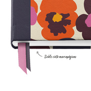 Foto de Agenda Juvenil Miquelrius Plus Bold Flower 21.9 x 15.6 cm Día por Página 