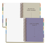 Foto de Agenda Juvenil Miquelrius Plus Brown Libe 15.5 x 21.3 cm Día por Página 