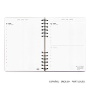 Foto de Agenda Juvenil Miquelrius Plus W-O Marin S 21.8 x 16.4 cm Día por Página 
