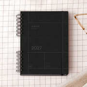 Foto de Agenda Juvenil Miquelrius Plus W-O Negro S 21.8 x 16.4 cm Día por Página 