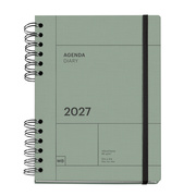 Foto de Agenda Juvenil Miquelrius Plus W-O Verde S 21.8 x 16.4 cm Día por Página 