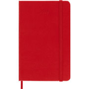 Foto de Agenda juvenil Moleskine pasta dura 9x14cm roja  