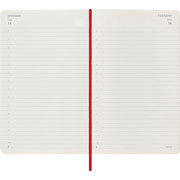 Foto de Agenda juvenil Moleskine pasta suave 13x21cm roja  