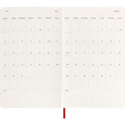 Foto de Agenda juvenil Moleskine pasta suave 13X21cm rojo 
