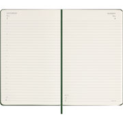 Foto de Agenda Juvenil Moleskine Pasta Suave 9X14Cm Verde Semana A La Vista 