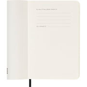 Foto de Agenda juvenil Moleskine pasta suave 9x14cm negra  