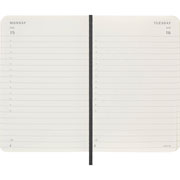 Foto de Agenda juvenil Moleskine pasta suave 9x14cm negra  
