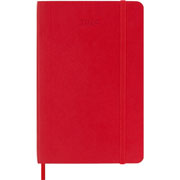 Foto de Agenda juvenil Moleskine pasta suave 9x14cm roja  