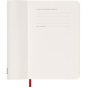 Foto de Agenda juvenil Moleskine pasta suave 9x14cm roja  