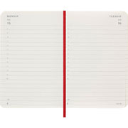 Foto de Agenda juvenil Moleskine pasta suave 9x14cm roja  