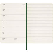 Foto de Agenda juvenil Moleskine pasta suave 9X14cm verde 