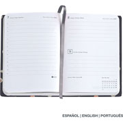 Foto de Agenda Juvenil Mqr Journal 17x13cm Dia Por Pagina Moonlight 2025 